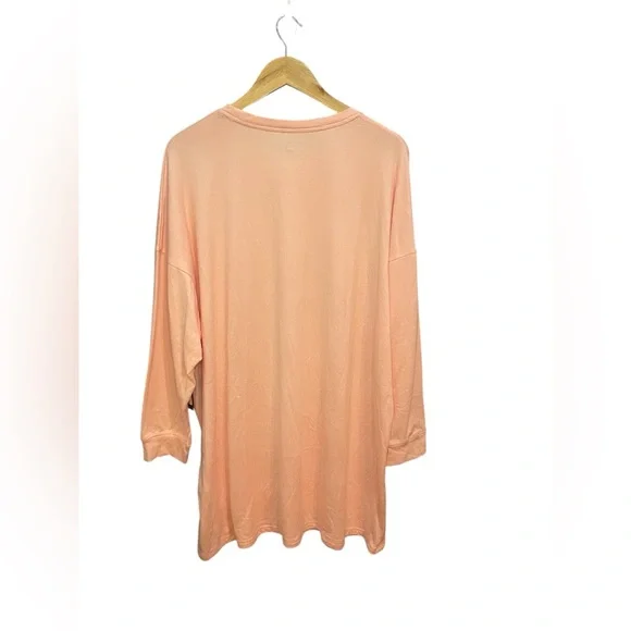 Disney Peach Long Sleeve Sleep Shirt- Out of This World - Picture 2 of 6